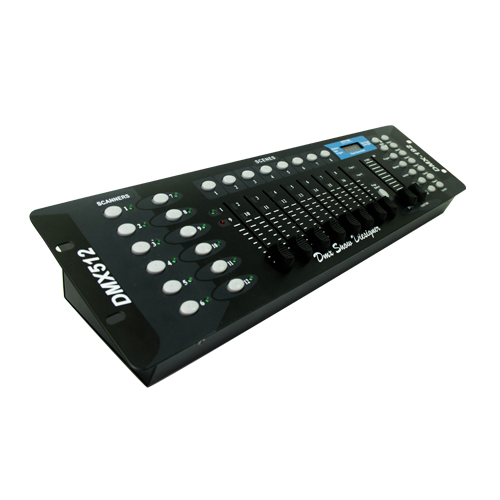 บอร์ด ควบ คุม คอลโทรล ไฟ เวที 192 DMX 512 Controller Board (8 Slides)